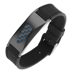Black curved plate blue black carbon fiber black silicone tape
