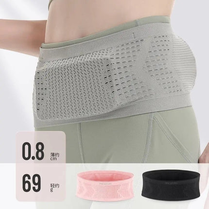 Running Waist Bag High Elastic Mobile Phone Bag Multi-Functional Morning Running Outdoor Sports Fitness Men's and Women's Construction Site Marathon Belt