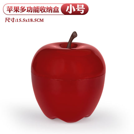 Apple Multi-functional Storage Box Children's Household Sundries Snacks Large Capacity Plastic Toy Storage Box Candy Box