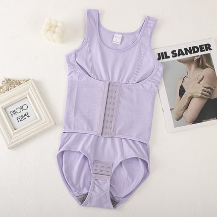 European and American Style Enhanced Buttoned Shapewear Bodysuit for Women, Body Shaping, Tight-Fitting, Hip-Lifting, Back-Beautifying Corset, Waist-Cinching, Tummy Control Shapewear