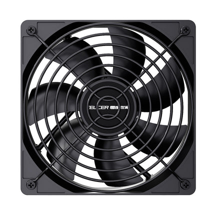 Teucer 3000 Rpm Fan Case Temperature Control Computer Cooler 12cm Water Cooling Radiator Intelligent Temperature Control