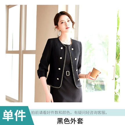 High-end professional suit female fashion temperament goddess fan formal wear formal wear manager jewelry store sales department overalls female