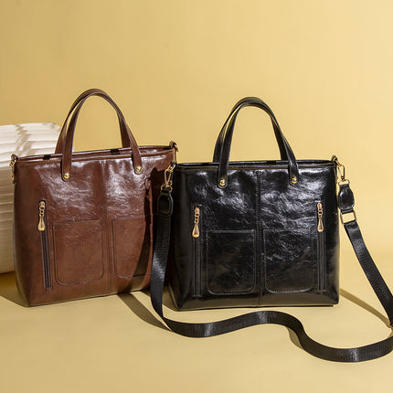 Bags for Women 2025 New European and American Fashion Shoulder Bag Women's Large Capacity Retro Ladies Tote Bag Simple Crossbody Bag