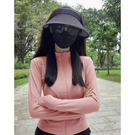 2026 New Summer Style Thin Sun Protection Clothing for Women, Breathable and Slim-Fitting Ice Silk Sun Protection Clothing, Cardigan Jacket, Uv Protection