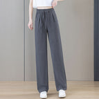 Gray [summer wide leg pants] with pockets / M