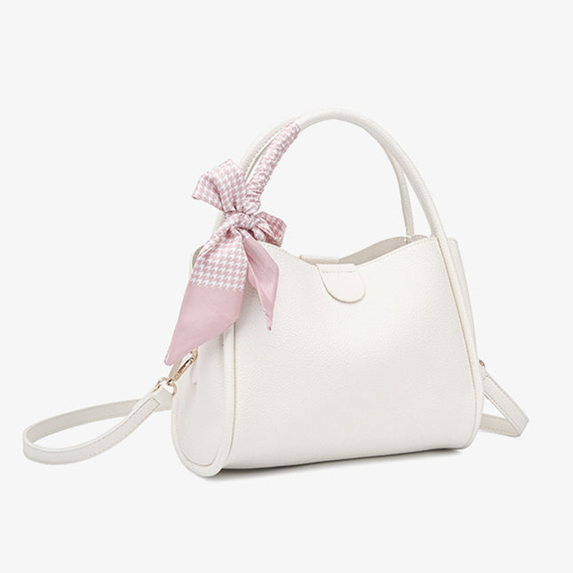 Retro PU Boston Bag Women Crossbody / Sac Boston PU Rétro Femme Bandoulière