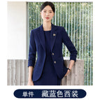 Single piece navy blue suit / S