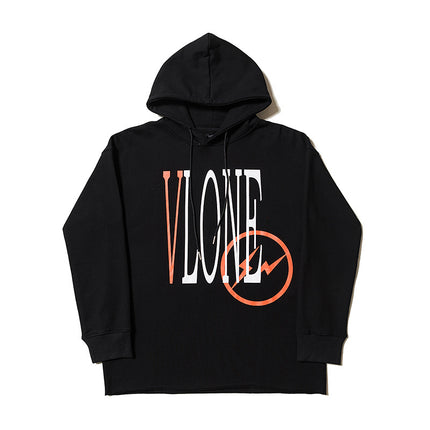 Lone Sweatshirt Wang Yibo with Hiroshi Fujiwara Limited Fashion Brand Big V Valentine's Day Couple Loose Long Sleeve Hoodie