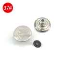37#Stainless steel environmentally friendly buckles (default screws can be equipped with aluminum nails)