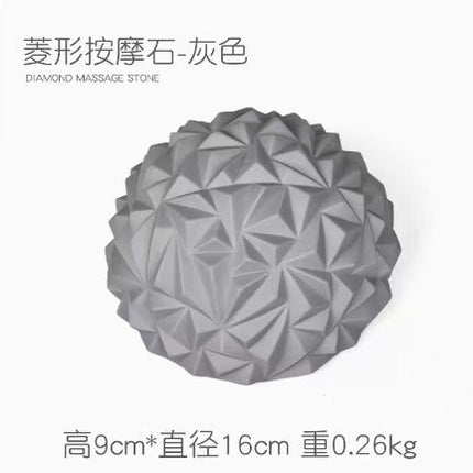 Yoga foot massage semicircle ball, diamond pineapple ball, sensory domestication ball semicircle durian ball