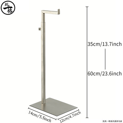 Cross-Border Exclusive Supply of Stainless Steel Bag Racks, Bag Display Racks, Bag Supports, Bag Racks for Stores, Adjustable Handbag Stands