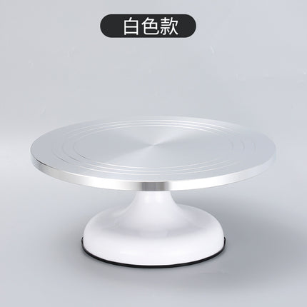 Aluminum Alloy cake turntable new baking tools DIY birthday cake turntable mold non-slip decorating table utensils