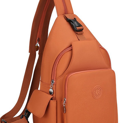 Fashion Chest Bag Backpack Fashion Trend 2024 New Women's Chest Bag Casual Anti-splashing Bag Multifunctional Chest Bag