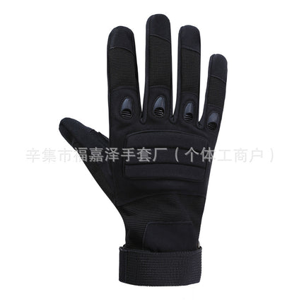 Cross-Border Wholesale Touch Screen Gloves Men's Tactical Gloves Armor Outdoor Mountaineering Cycling Gloves Anti-Wear Sports Gloves