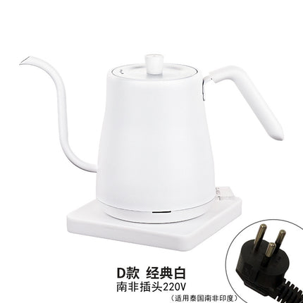 Slender Mouth Electric Household Kettle with Thermometer Coffee Hand Kettle Electric Kettle Electric Coffee Pot