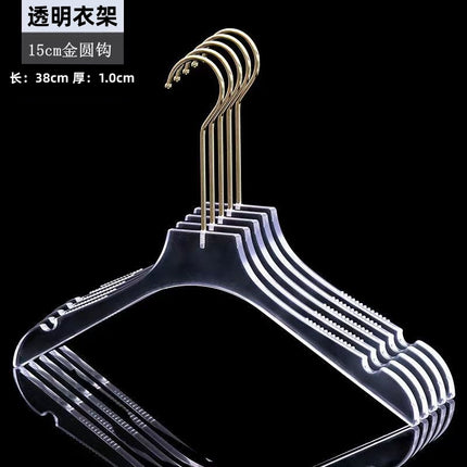 Transparent Acrylic Clothes Hanger / Cintre Transparent Acrylique