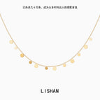 375-1 round brand necklace [hot style]