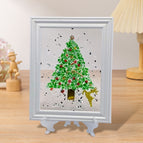 Christmas tree material package + photo frame