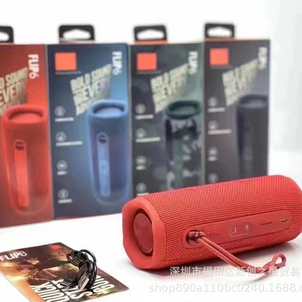 For foreign trade FLIP 60000 flower tube 7 generation bluetooth speaker wireless mini outdoor portable subwoofer waterproof audio