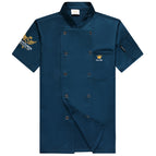 Short-sleeved [lake blue]] / XL/175