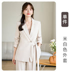 Single off-white suit / S
