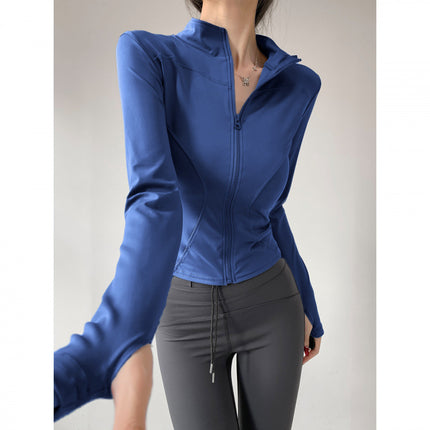 Yoga Clothing for Women 2026 New Style Jacket Quick-Drying Fitness Clothing Sports Running Suit Long-Sleeved Pilates Training Top