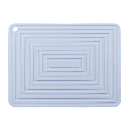 Large 29cm Silicone Pot Mat Square Thickeneded Insulation Mat Anti-Slip Corrugated Kitchen Table Casserole Mat Anti-Heat