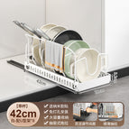 White 42cm with pole