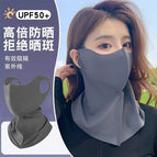 Dark gray neck mask
