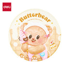 Deli hy453 butter bear mouse pad (yellow) (piece)