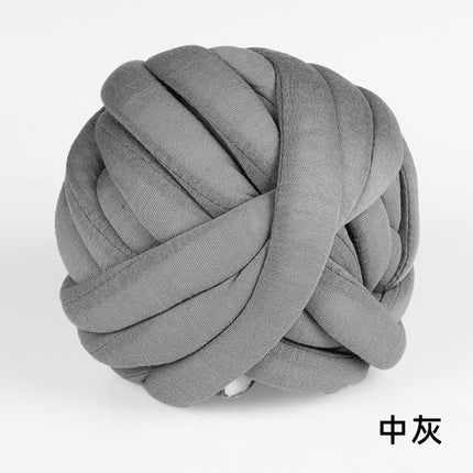 Knitting Yarn Ball Dopamine Color Chunky Yarn Blanket Cat Bed DIY Yarn Ball for Crochet