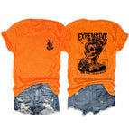 Orange front chest (black color picture) / S