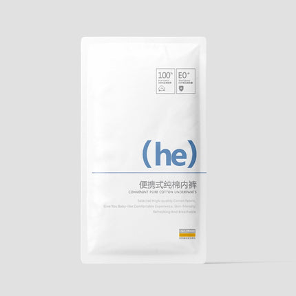 Pure cotton disposable underwear women high waist pregnant women sterilization travel hotel portable wash-free day throw men's boxer pants wholesale