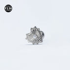 1.0*6mm tooth m0.9 / Silver heart