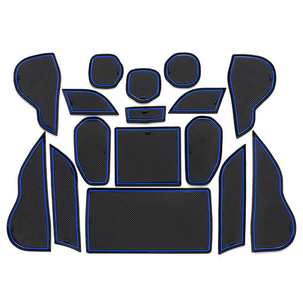 Suitable for 23 Toyota CROWN door slot mat CROWN car modified storage decorative mat water Cup slot mat