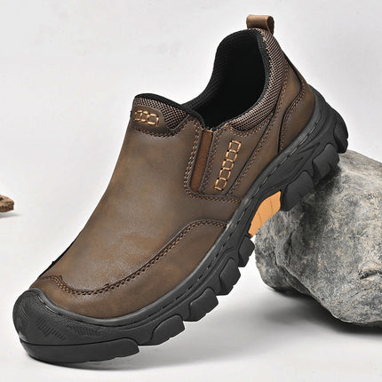 Cross-border foreign trade explosions men's shoes new anti-slip anti-collision sports casual shoes outdoor hiking shoes work shoes