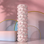 45cm: Diamond foam shaft-white powder