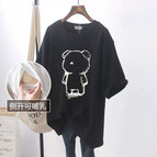 Black# Pencil Bear# White Figure [Side Opening Breastfeeding]] / M