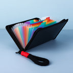 Black rainbow inside plush portable