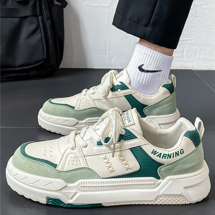 Men's Shoes Autumn Casual Design Niche Sneakers Youth Sports Thick-Soled Heightening Canvas Trendy Shoes