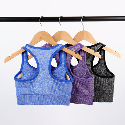 Yoga Sports Bra for Fitness and Running, Shockproof, Gathering and Shaping, Moisture-Wicking, Wireless, Essential for Women's Yoga
