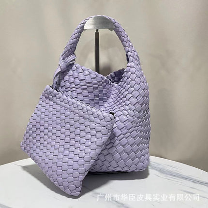 Mini Woven PU Bag / Mini Sac Tressé PU
