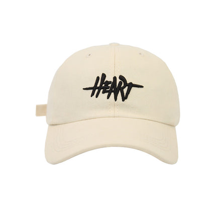 Big brim baseball cap women's spring and summer sunscreen hat casual tide big head circumference deepened face small cap