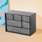 Large six grid black