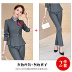 Gray suit + pants / S