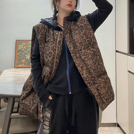 American-Style Cardigan European-Style Hooded Top Thickened 2026 Spring New Women's Curved Letter Print Trendy Brand Women's Clothing