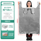 82*125 silver gray thickened 10 pieces