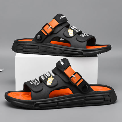Sandals Men's Summer Outdoor Driving Two-Wear Office Casual Slippers Breathable Lightweight Beach Sandals