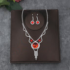 No. 6 needle type silver [red]