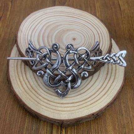 Cross-border Nordic Retro Viking Love Hairpin Stick Norwegian Wind Hair Accessories Valentine's Day Gift Explosions Wholesale Hair
